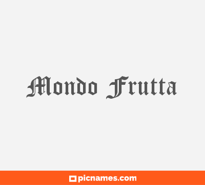 Mondo Frutta